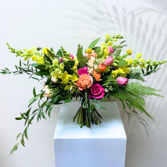 Vibrant Garden Bridal Bouquet