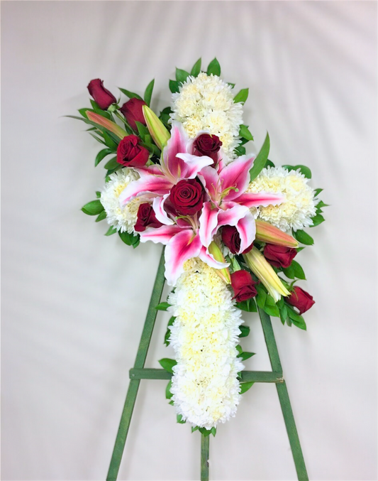Floral Cross
